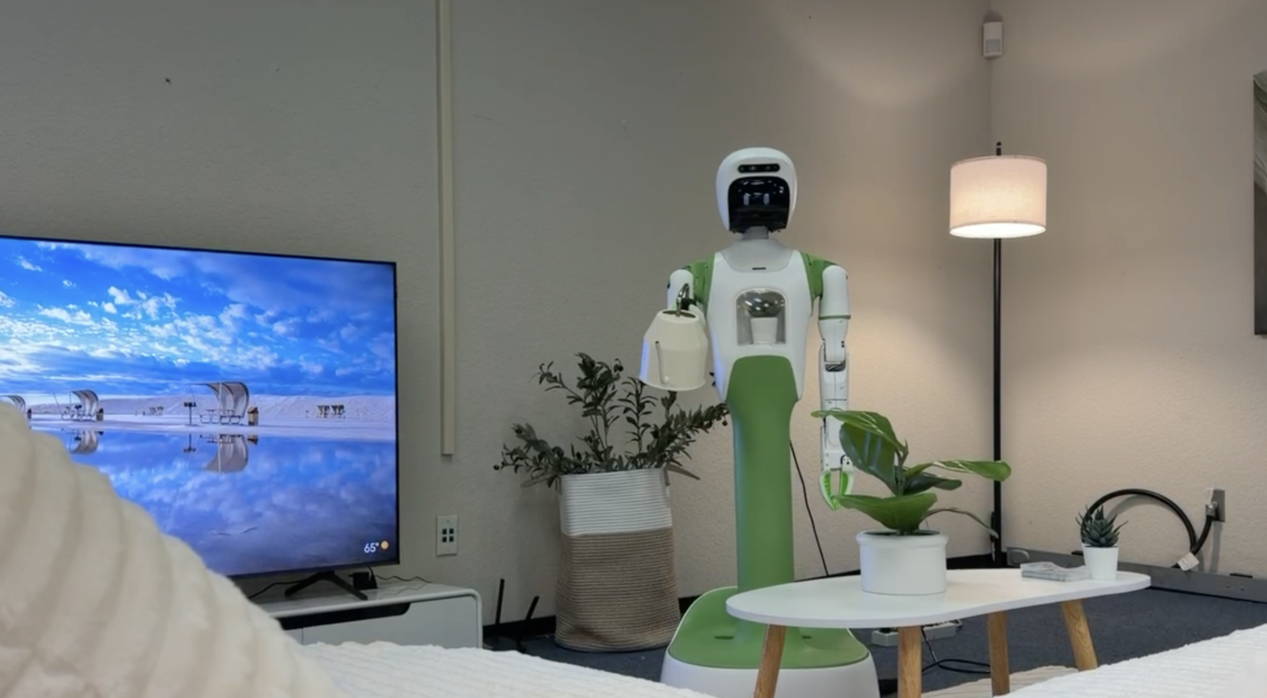 The KOKO robot being developed in a Homebot One workspace.